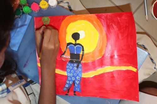INDIAN TRIBAL ART COMPETITION (6)