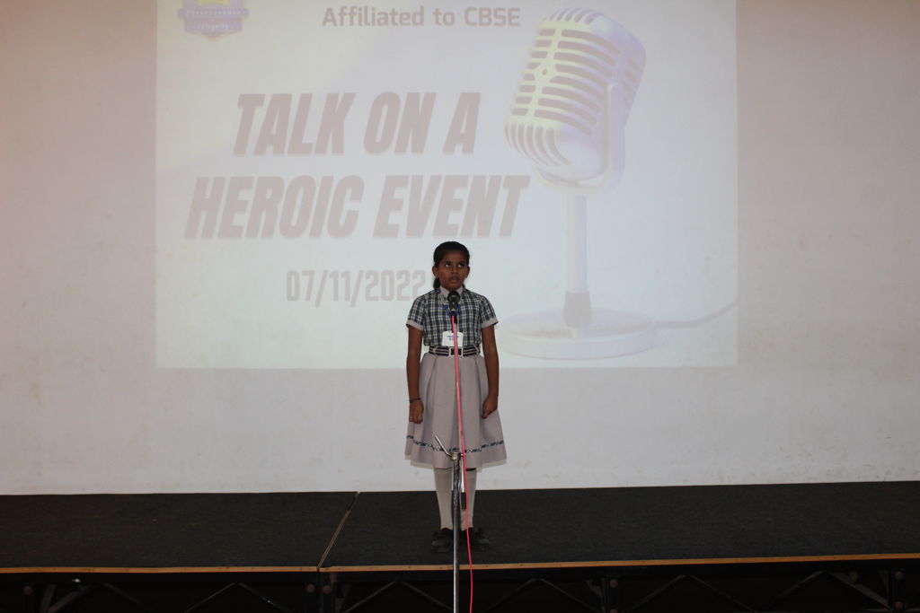 TALK ON A HEROIC EVENT (20)
